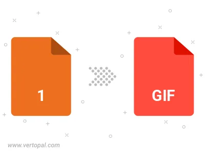 Convert 1 to GIF