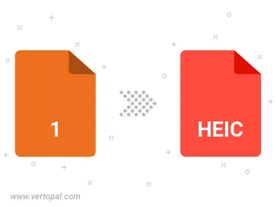 Convert 1 to HEIC