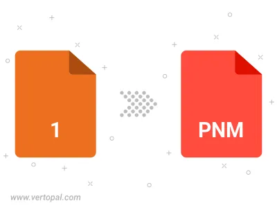 Convert 1 to PNM Convert 1 to PNM
