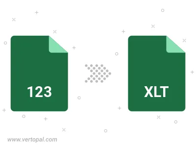 Convert 123 SPREADSHEET to XLT