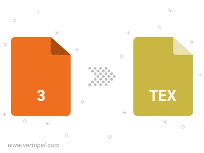 Convert 3 to TEX