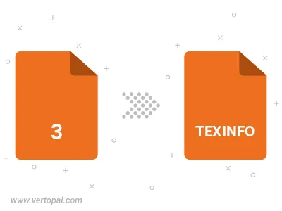 3 in TEXINFO konvertieren