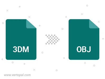 3DM in OBJ konvertieren