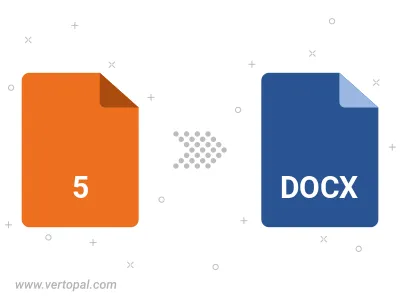 Convert 5 to DOCX