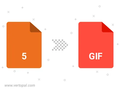 Convert 5 to GIF