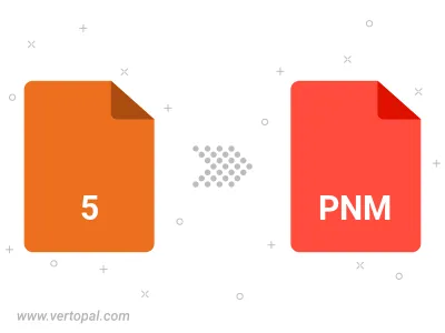 Convert 5 to PNM Convert 5 to PNM