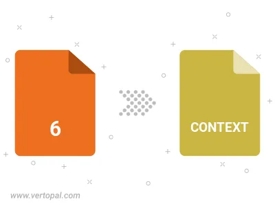 6 in CONTEXT konvertieren