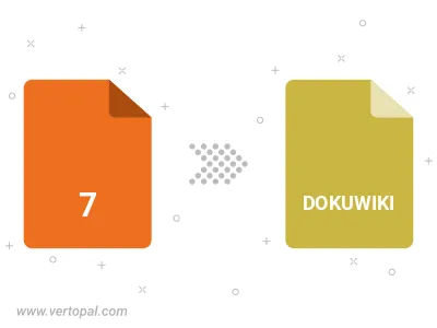 7 in DOKUWIKI konvertieren