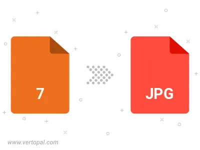 Convert 7 to JPG