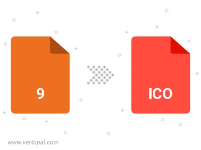 9 in ICO konvertieren