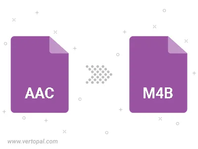 Convert AAC to M4B