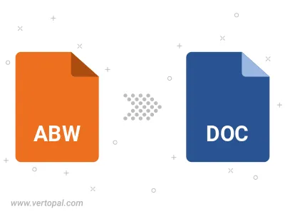 Convert ABW to DOC