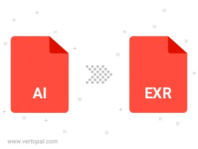 Convert AI to EXR