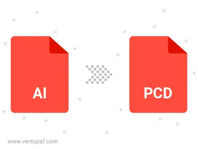 Convert AI to PCD Convert AI to PCD