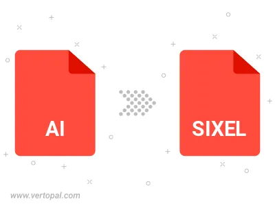 Convert AI to SIXEL