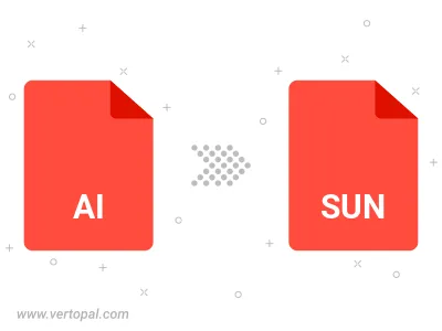 Convert AI to SUN