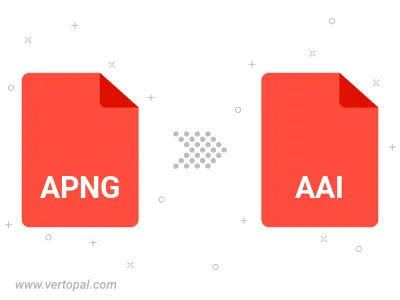 Convert APNG to AAI