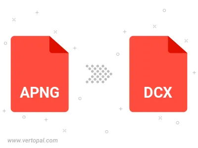 Convert APNG to DCX