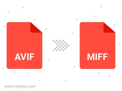 Convert AVIF to MIFF
