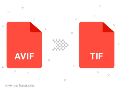 Convert AVIF to TIF