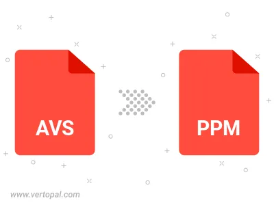 Convert AVS to PPM