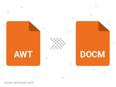 Convert AWT to DOCM