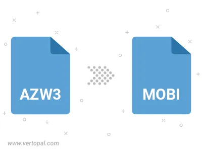 Convert AZW3 to MOBI