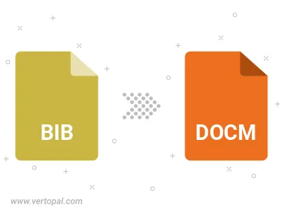 Convert BIB BIBTEX to DOCM Convert BIB BIBTEX to DOCM