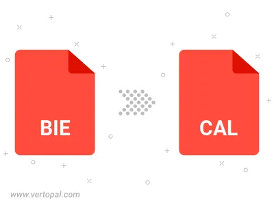 Convert BIE to CAL