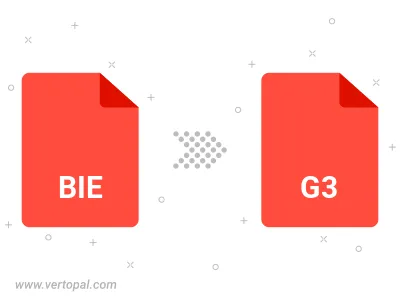 Convert BIE to G3