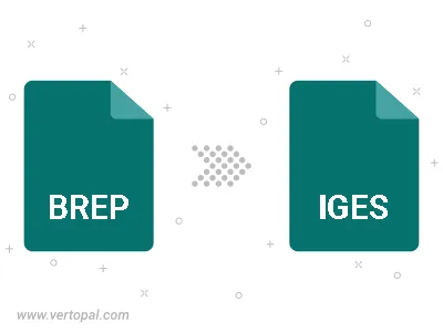 Convert BREP to IGES