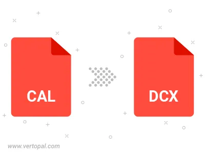 CAL in DCX konvertieren