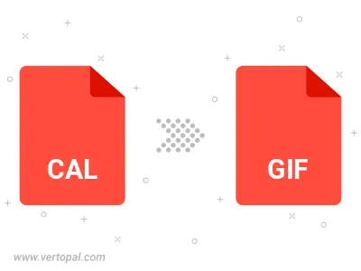 Convert CAL to GIF