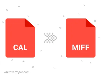 Convert CAL to MIFF