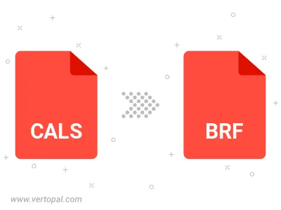 Convert CALS to BRF Convert CALS to BRF