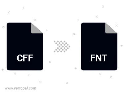 Convert CFF to FNT