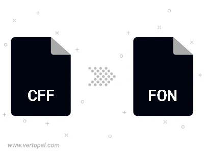Convert CFF to FON Convert CFF to FON