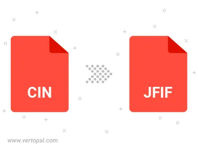 Convert CIN to JFIF