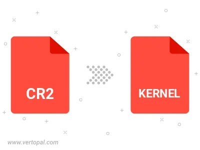 CR2 in KERNEL konvertieren