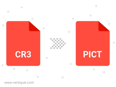Convert CR3 to PICT