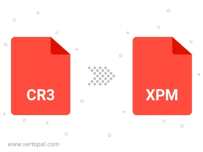 Convert CR3 to XPM