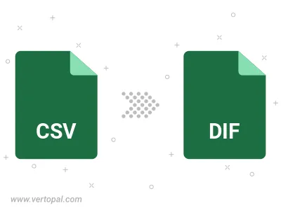 CSV in DIF konvertieren