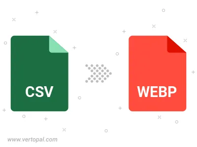 Convert CSV to WEBP