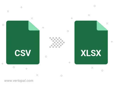 Convert CSV to XLSX
