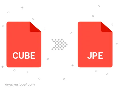 CUBE in JPE konvertieren