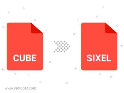 Convert CUBE to SIXEL