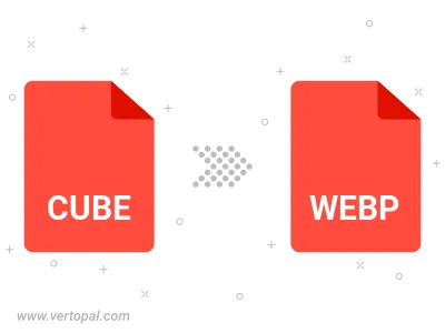 CUBE in WEBP konvertieren