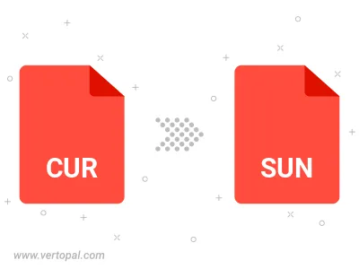 Convert CUR to SUN