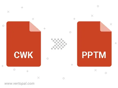 Convert CWK PRESENTATION to PPTM