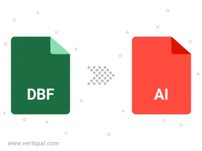DBF in AI konvertieren